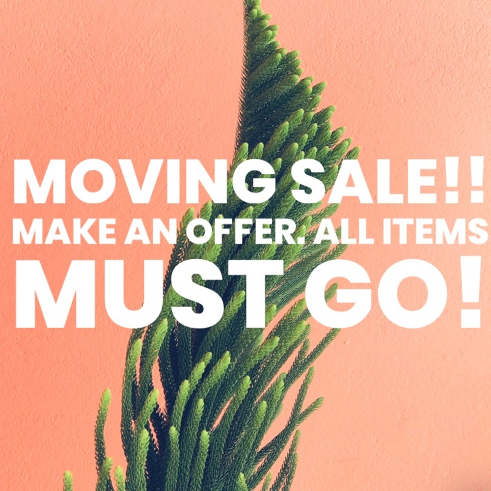 Moving Sale! Make an Offer